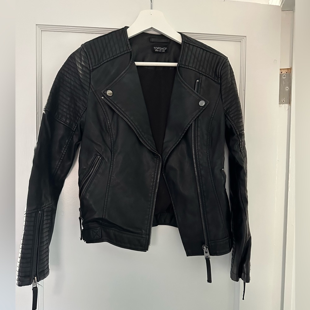 Leather jacket